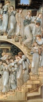 Edward Burne-Jones's <i>The Golden Stairs</i> (1880) conveys what he called his “forms divinely beautiful.”