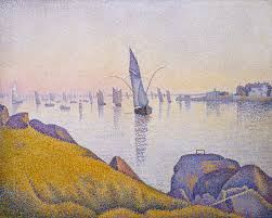 Paul Signac, Evening Calm, Concarneau, Opus 220 (Allegro Maestoso), (1891)