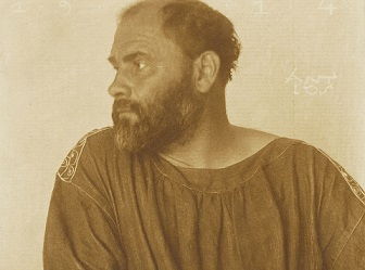 Photo of Gustav Klimt (1914)