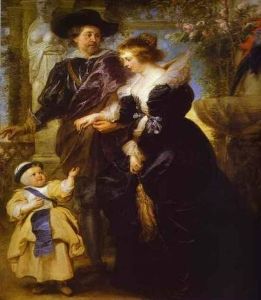 Rubens and Helena Fourment with their son, John (1639)