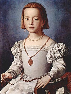 Portrait of Bia de' Medici (c. 1545)
