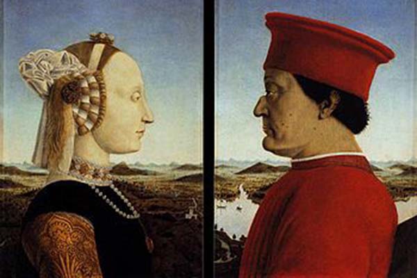 The Duke and Duchess of Urbino (1467-75)