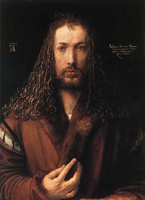 Self-Portrait with Fur-Trimmed Robe (1500)