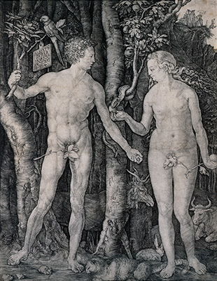 Adam and Eve (the Fall of Man) (1504)