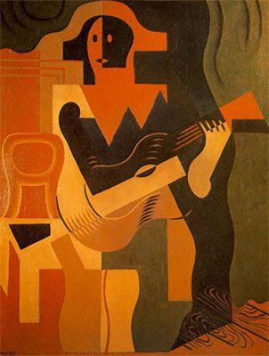 Harlequin with a Guitar (1918)