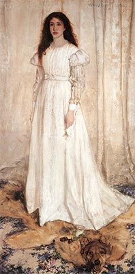 James Whistler: Symphony in White, no. 1 (The White Girl) (1861-62)