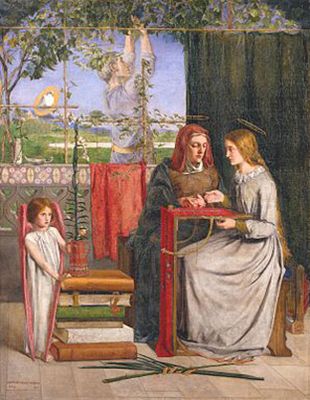 The Girlhood of Mary Virgin (1849)