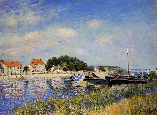 The River Loing at Saint-Mammès (1885)
