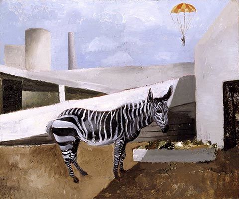 Zebra and Parachute (1930)